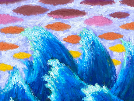 Deep Waters - painting by Jason Brooks
